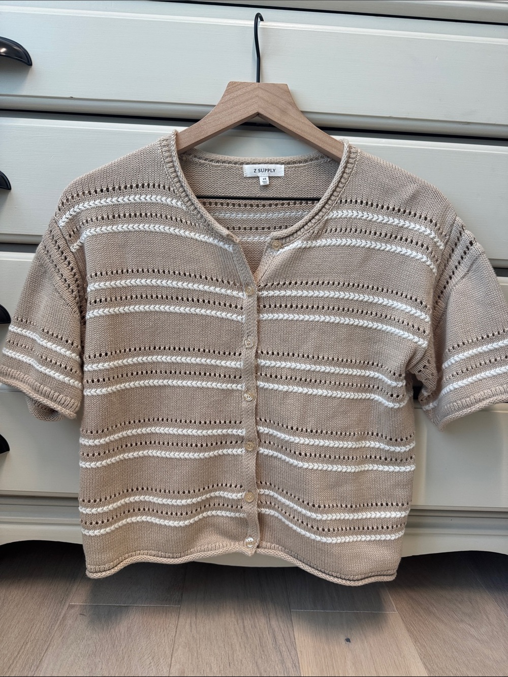 Z Supply prado Short-Sleeve Knit Cardigan